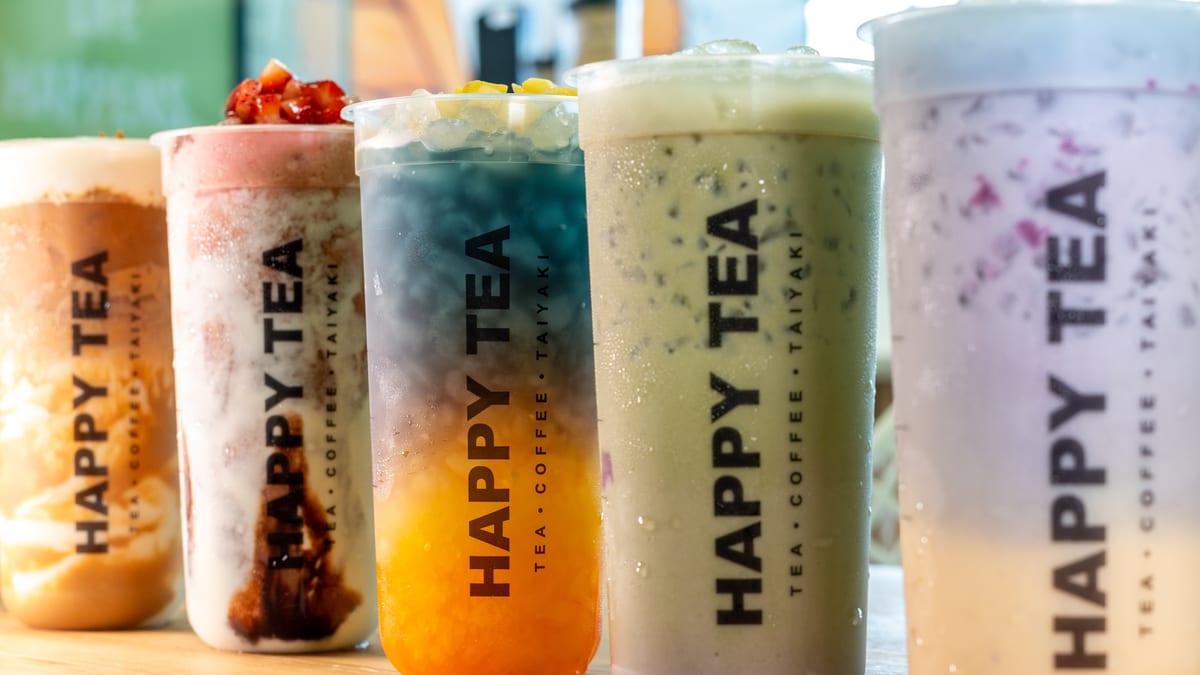 Boba, matcha, coffee, and more