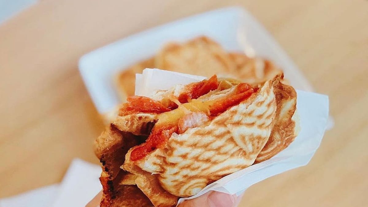 Taiyaki, sweet and savory