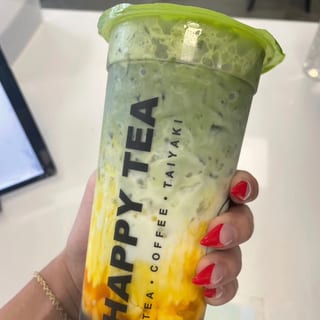 Mango Matcha Latte